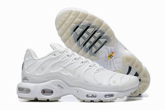 Cheap China Wholesale Nike Air Max Plus Leather White Men's TN Shoes-193 - Click Image to Close